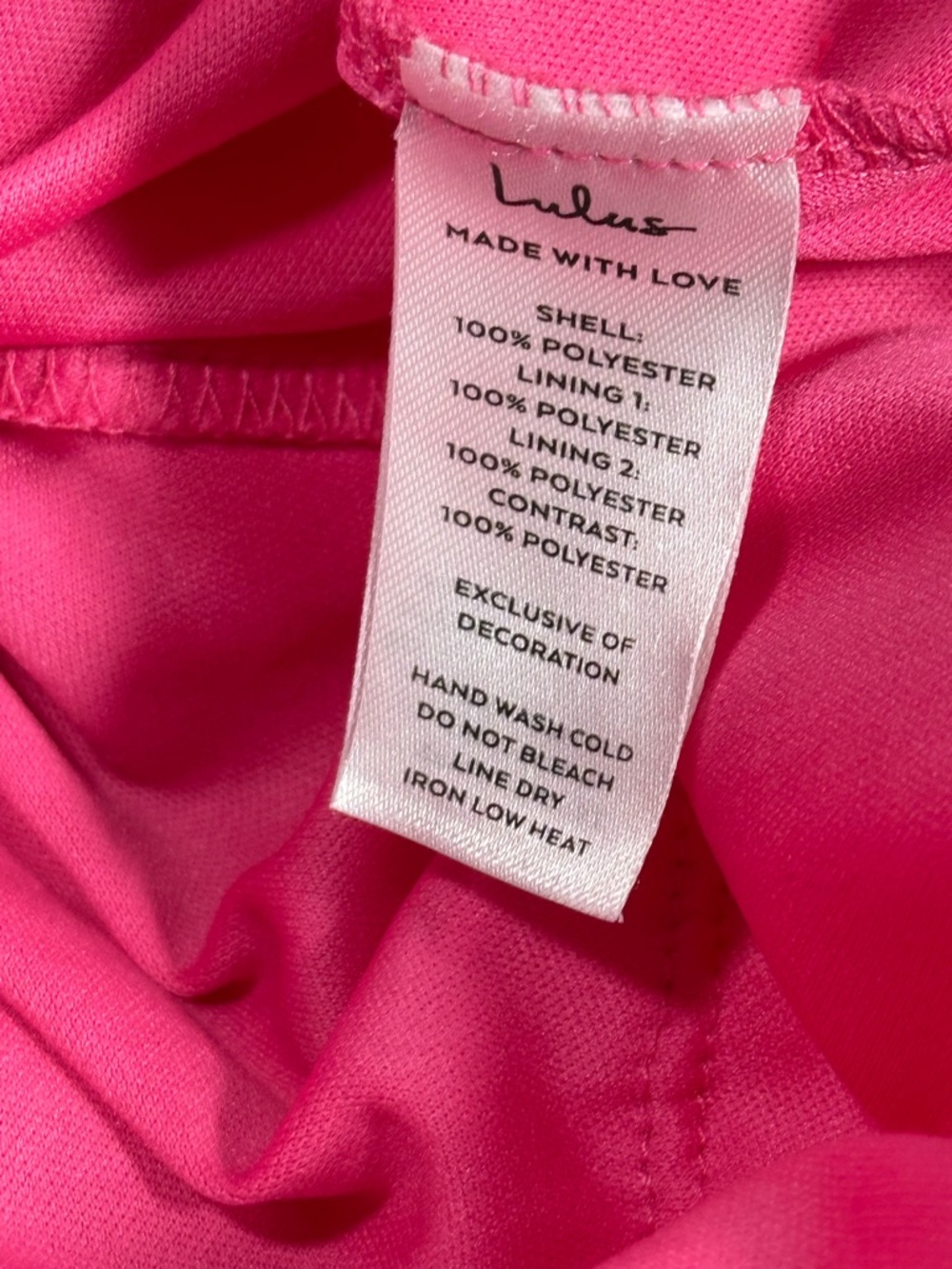 Lulus Dress Medium Tiered Lace Sequin Barbiecore Pink Corset Ruffle Party Mini - Picture 8 of 9